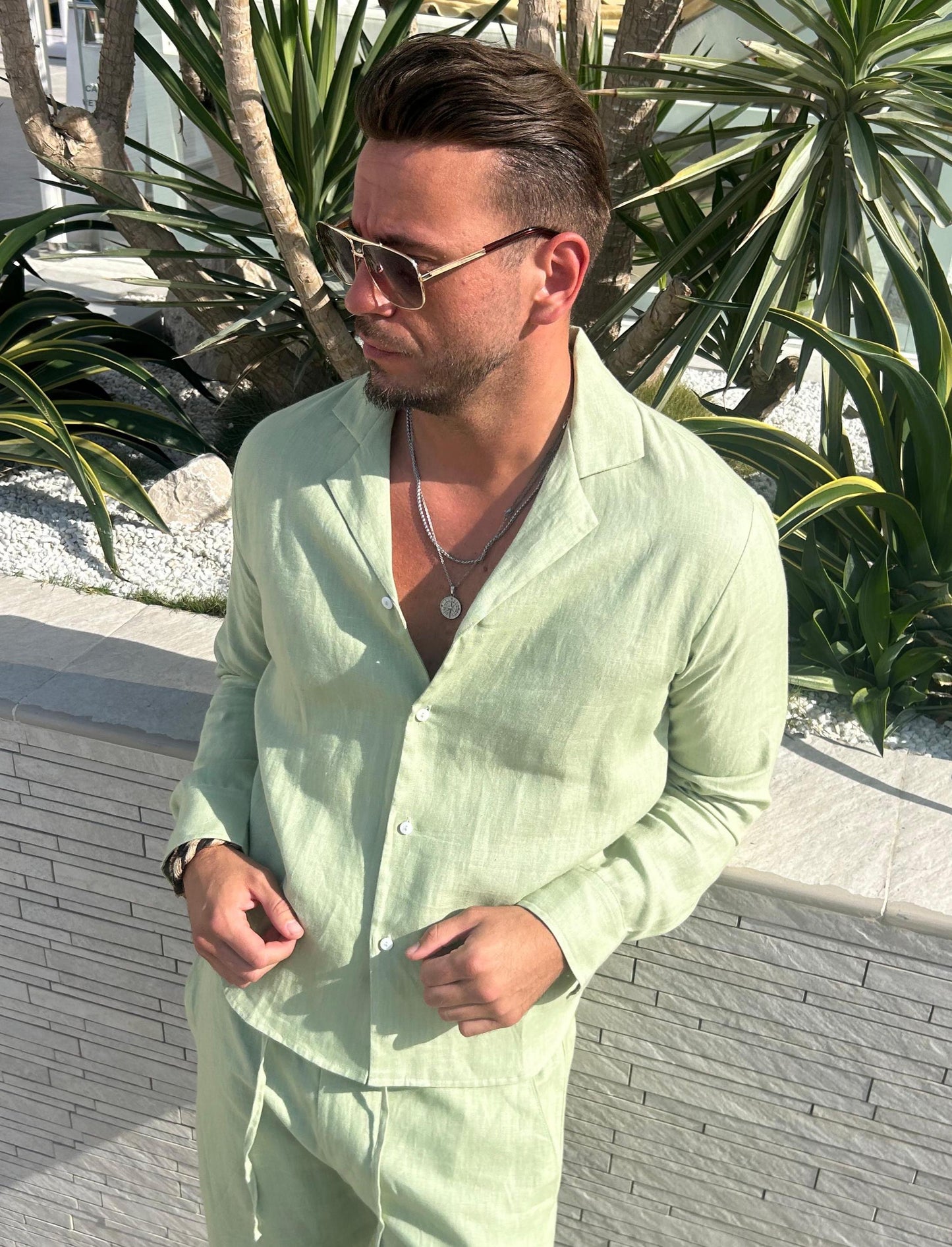 SAGE LONG SLEEVE SHIRT